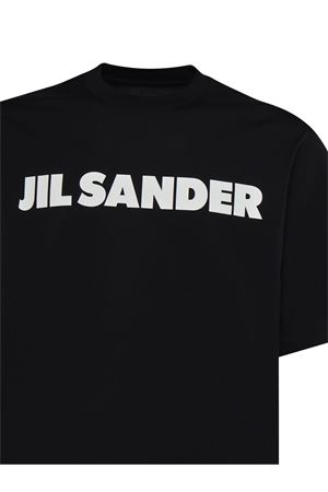 Black cotton T-shirt JIL SANDER | J22GC0221J20349001